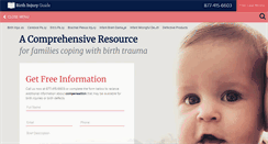 Desktop Screenshot of birthinjuryguide.org
